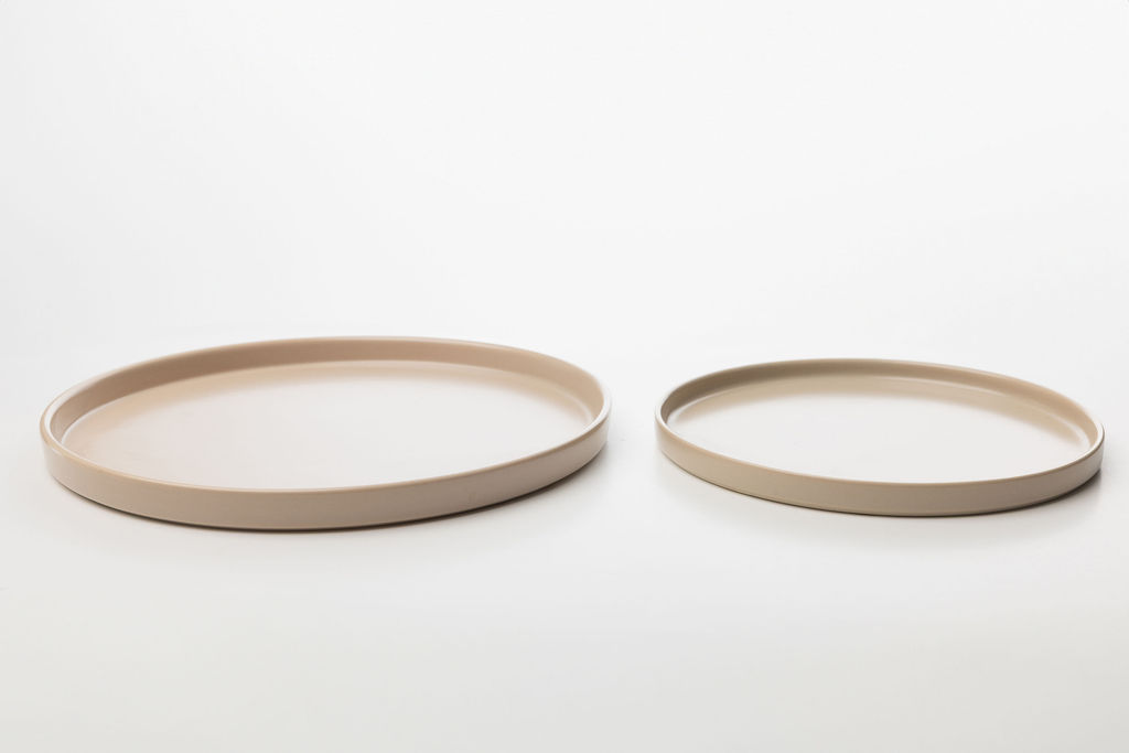 BEIGE SALAD PLATE $1.70